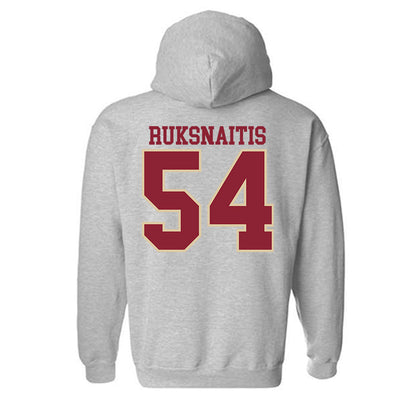 Boston College - NCAA Football : Dean Ruksnaitis - Classic Shersey Hooded Sweatshirt-3