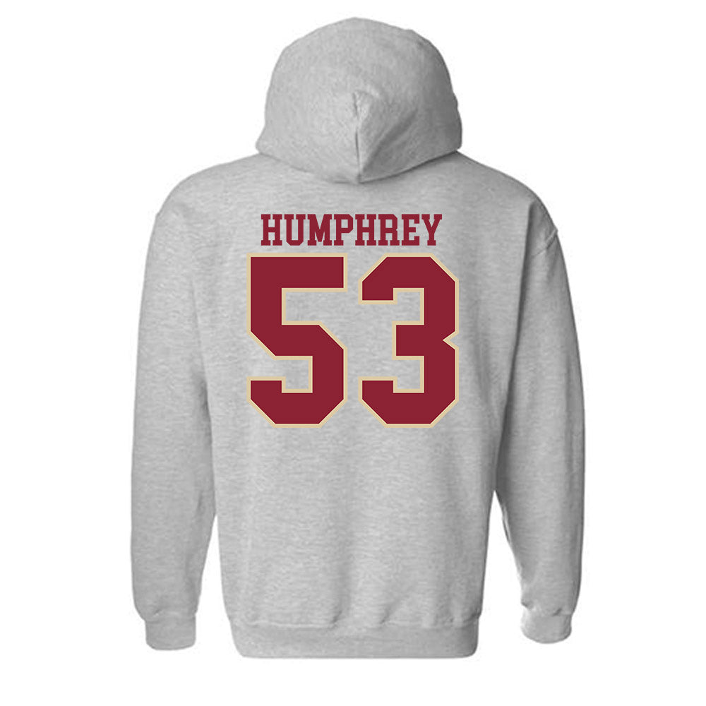 Boston College - NCAA Football : Tre Humphrey - Classic Shersey Hooded Sweatshirt-3