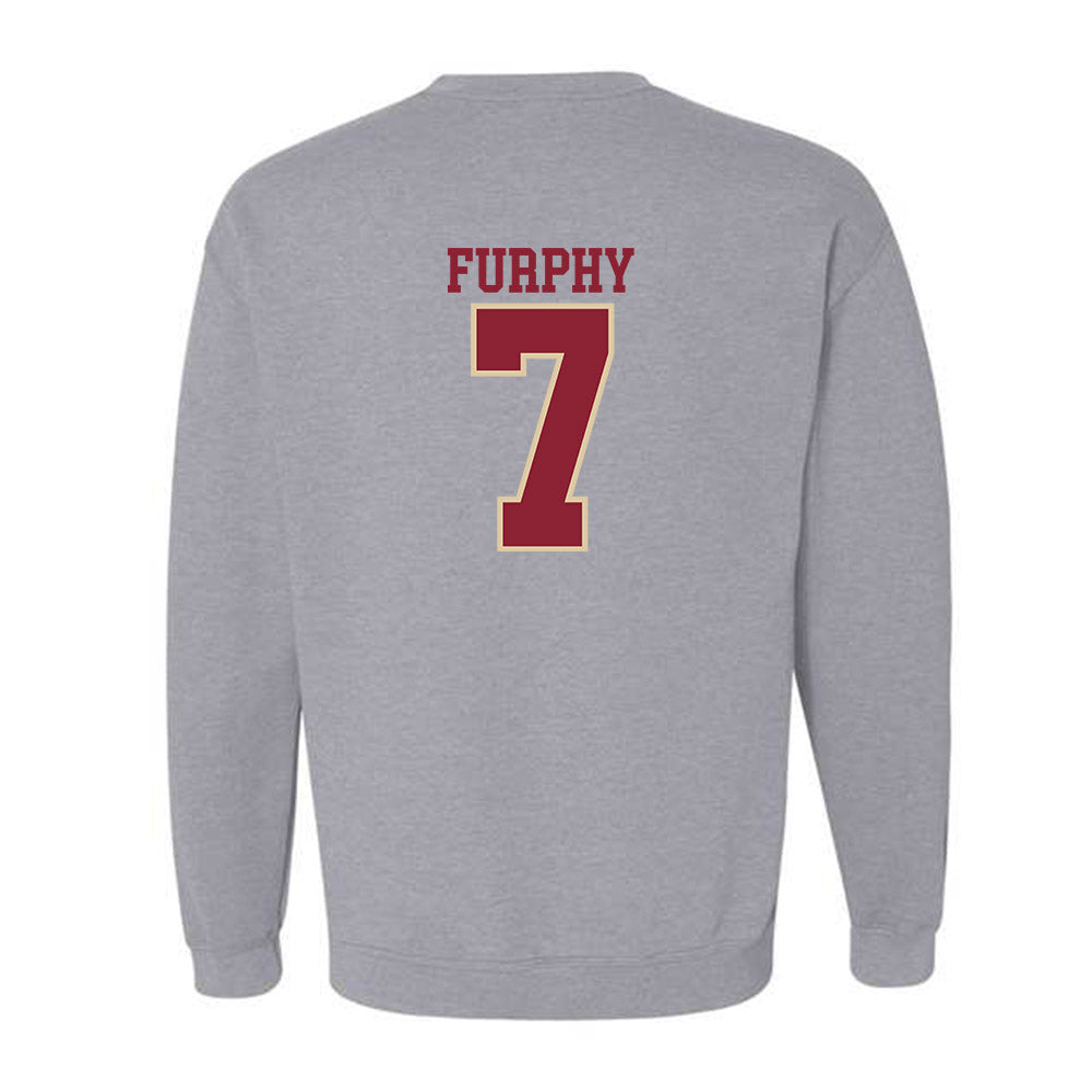 Boston College - NCAA Men's Basketball : Jacob Furphy - Classic Shersey Crewneck Sweatshirt-3