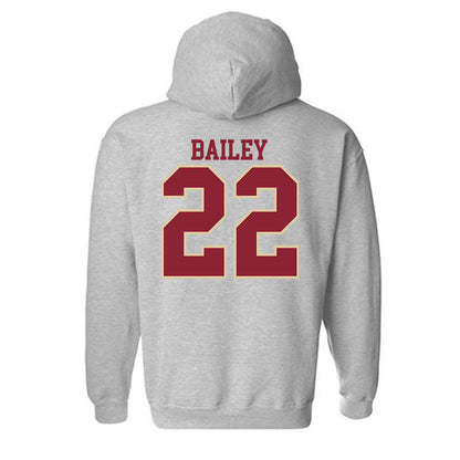 Boston College - NCAA Men's Basketball : Jack Bailey - Classic Shersey Hooded Sweatshirt-3