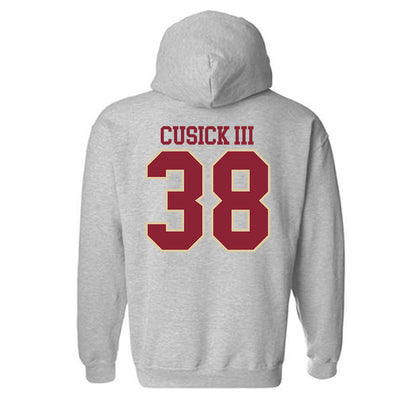 Boston College - NCAA Football : Tommy Cusick III - Classic Shersey Hooded Sweatshirt-2