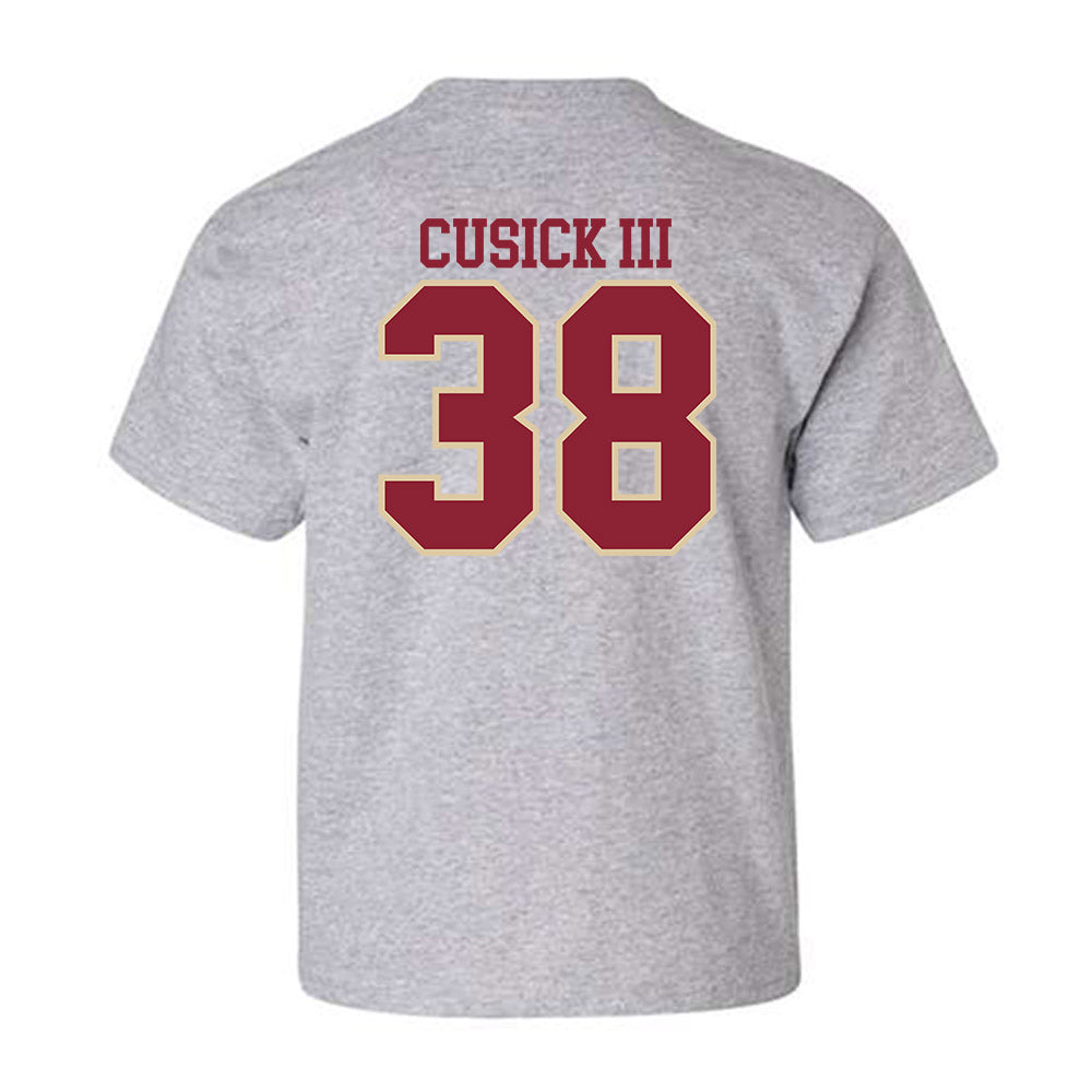 Boston College - NCAA Football : Tommy Cusick III - Classic Shersey Youth T-Shirt-3