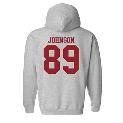 Boston College - NCAA Football : DJ Johnson - Classic Shersey Hooded Sweatshirt-3