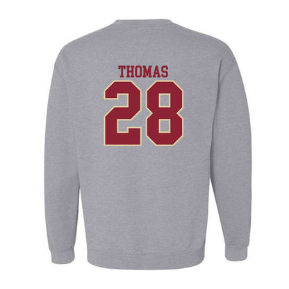 Boston College - NCAA Football : Zacari Thomas - Classic Shersey Crewneck Sweatshirt-2