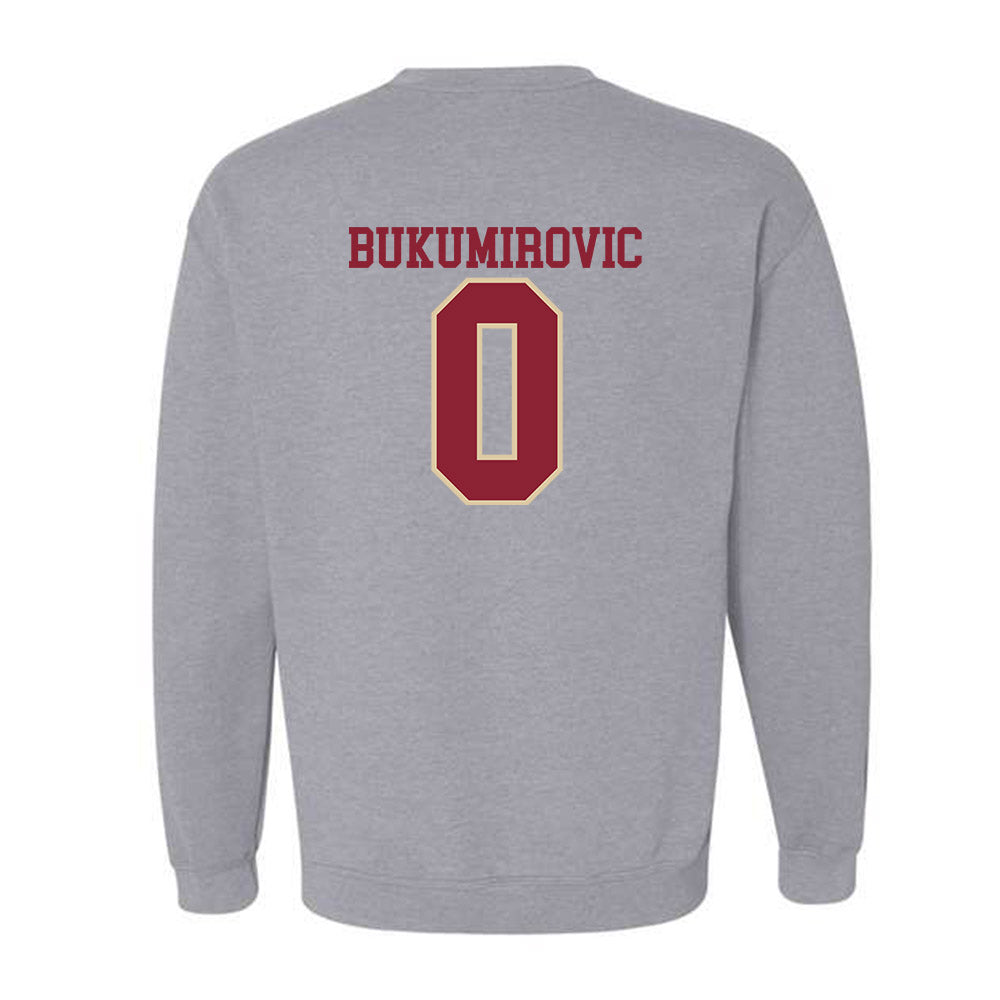 Boston College - NCAA Men's Basketball : Andrija Bukumirovic - Classic Shersey Crewneck Sweatshirt-3