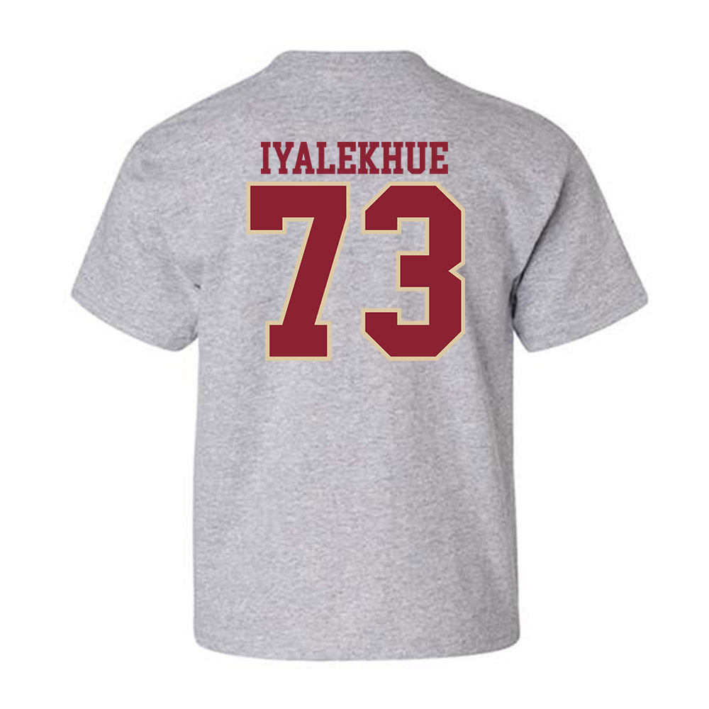 Boston College - NCAA Football : Lawrence Iyalekhue - Classic Shersey Youth T-Shirt-3