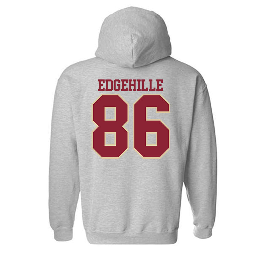 Boston College - NCAA Football : Danny Edgehille - Classic Shersey Hooded Sweatshirt-3