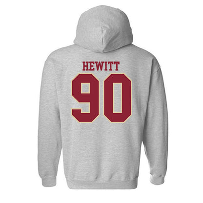 Boston College - NCAA Football : Jon Hewitt - Classic Shersey Hooded Sweatshirt-3