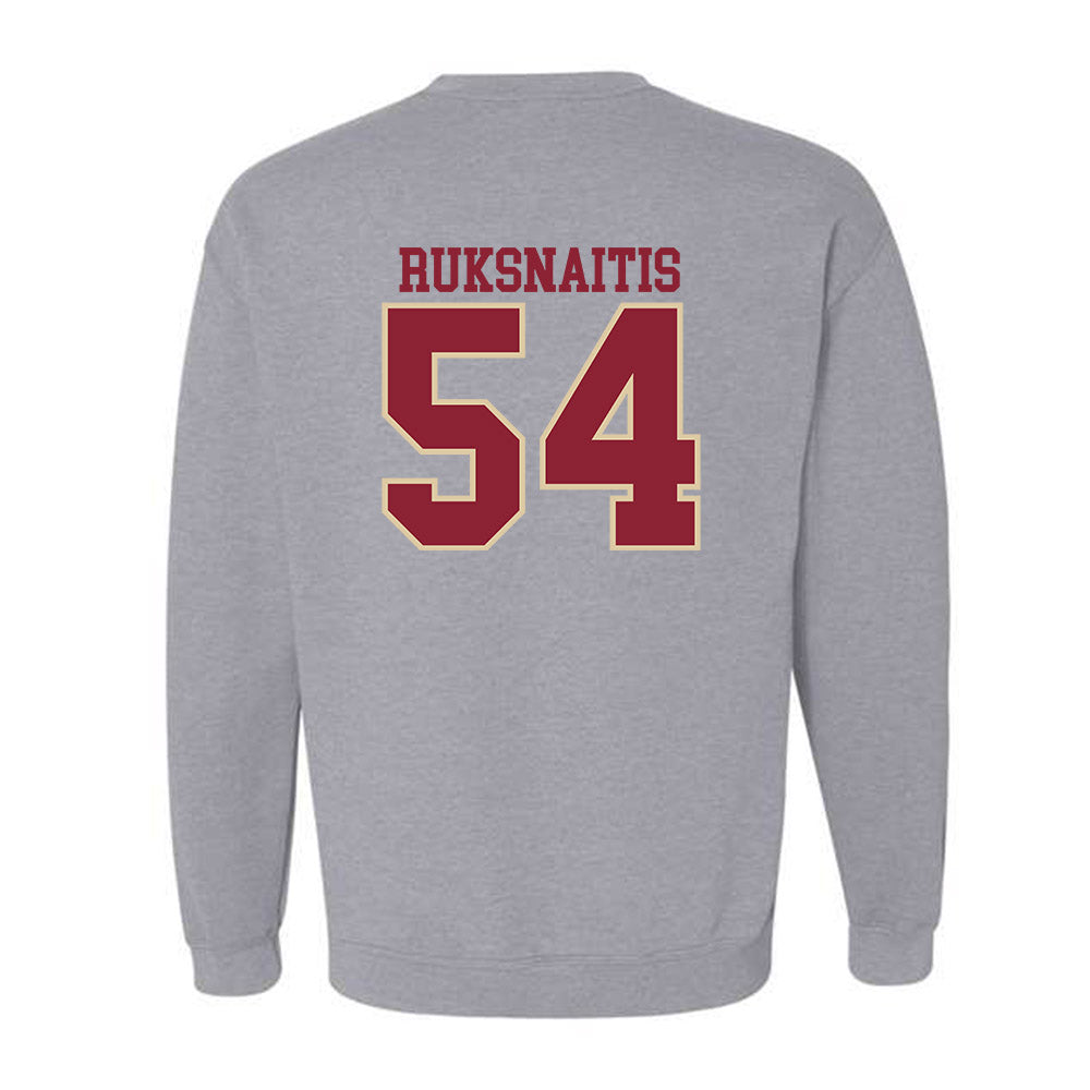 Boston College - NCAA Football : Dean Ruksnaitis - Classic Shersey Crewneck Sweatshirt-2