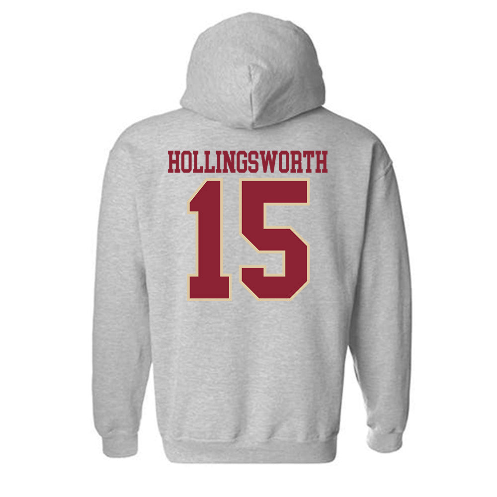 Boston College - NCAA Women's Basketball : Megan Hollingsworth - Classic Shersey Hooded Sweatshirt-2