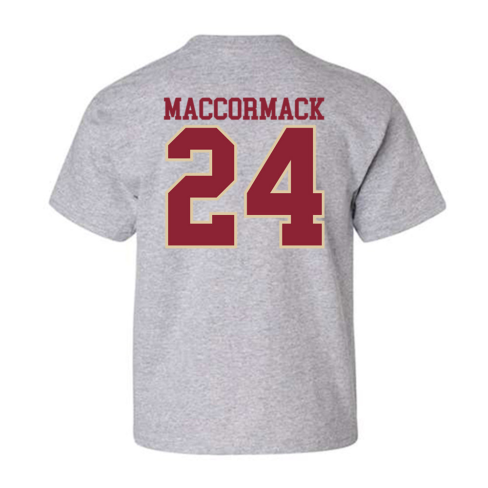 Boston College - NCAA Football : Bo MacCormack - Classic Shersey Youth T-Shirt-3
