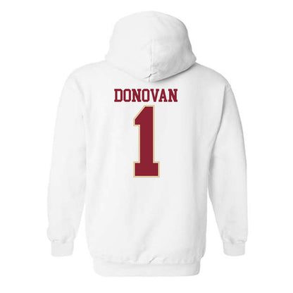 Boston College - NCAA Men's Soccer : Patrick Donovan - Classic Shersey Hooded Sweatshirt-3