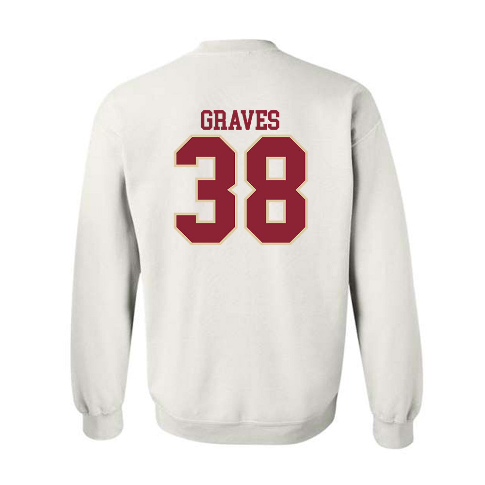 Boston College - NCAA Football : Will Graves - Classic Shersey Crewneck Sweatshirt-3