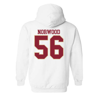 Boston College - NCAA Football : Jani Norwood - Classic Shersey Hooded Sweatshirt-2