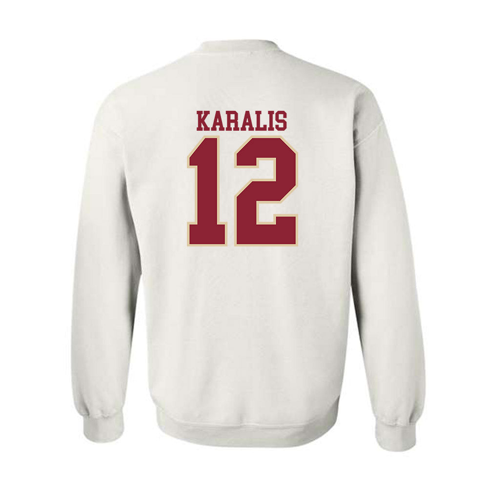 Boston College - NCAA Men's Soccer : Alexi Karalis - Classic Shersey Crewneck Sweatshirt-2