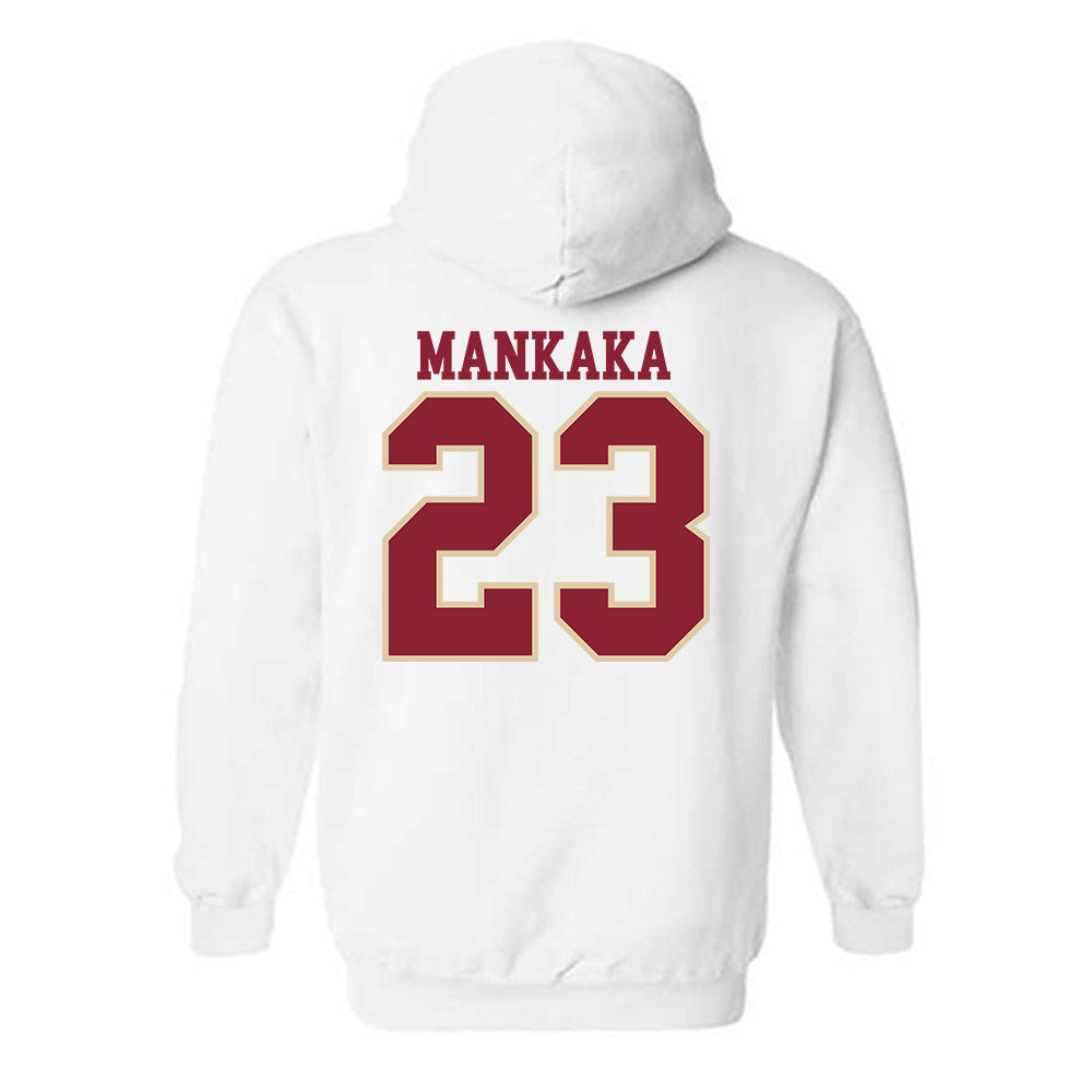 Boston College - NCAA Football : Michael Mankaka - Classic Shersey Hooded Sweatshirt-3