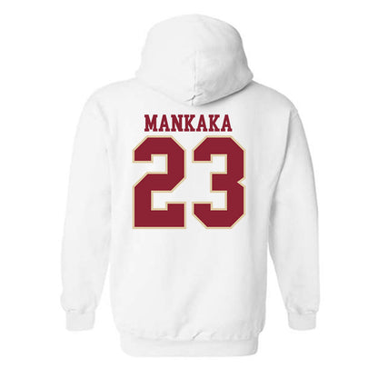 Boston College - NCAA Football : Michael Mankaka - Classic Shersey Hooded Sweatshirt-3
