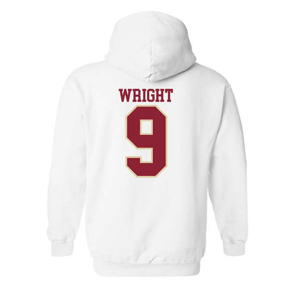 Boston College - NCAA Football : Landon Wright - Classic Shersey Hooded Sweatshirt-2