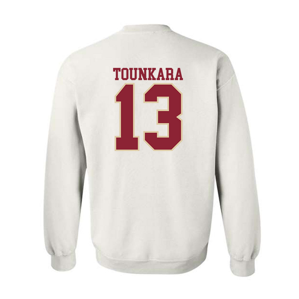 Boston College - NCAA Men's Basketball : Aly Tounkara - Classic Shersey Crewneck Sweatshirt-2