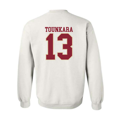 Boston College - NCAA Men's Basketball : Aly Tounkara - Classic Shersey Crewneck Sweatshirt-2