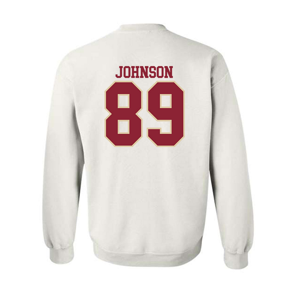 Boston College - NCAA Football : DJ Johnson - Classic Shersey Crewneck Sweatshirt-2