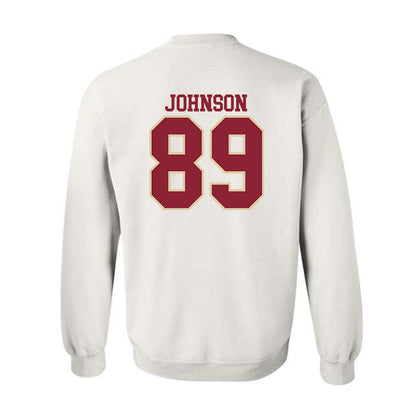 Boston College - NCAA Football : DJ Johnson - Classic Shersey Crewneck Sweatshirt-2