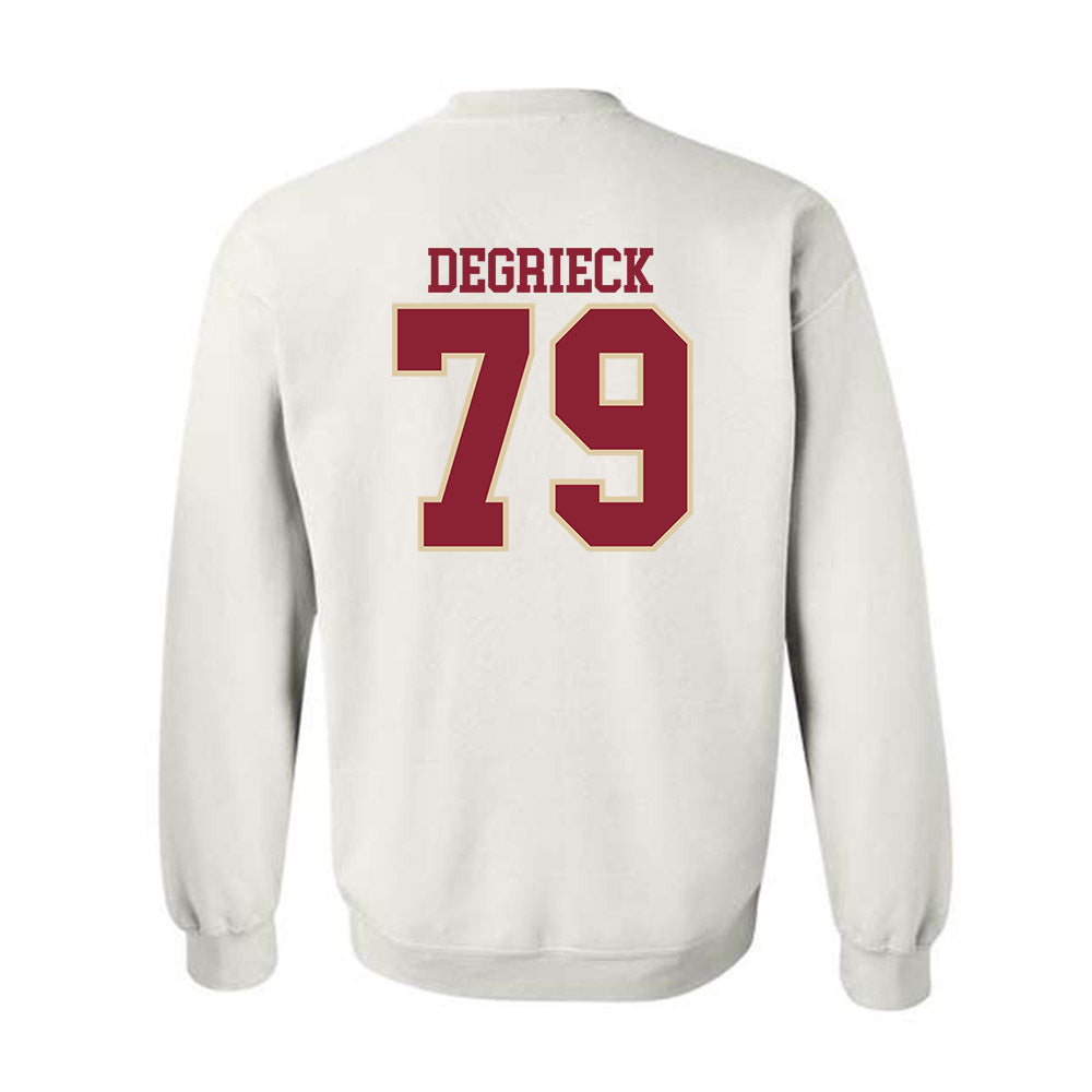Boston College - NCAA Football : Alex Degrieck - Classic Shersey Crewneck Sweatshirt-3