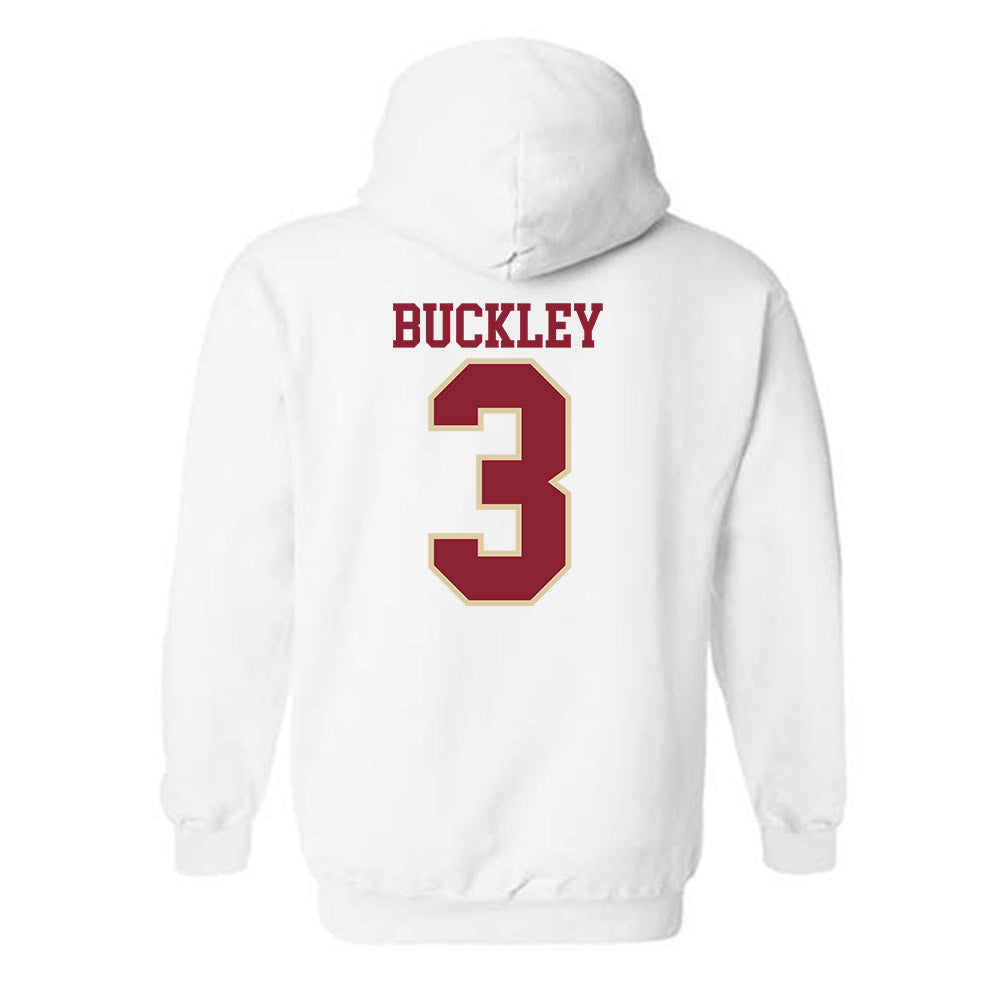 Boston College - NCAA Softball : Kiley Buckley - Classic Shersey Hooded Sweatshirt-2