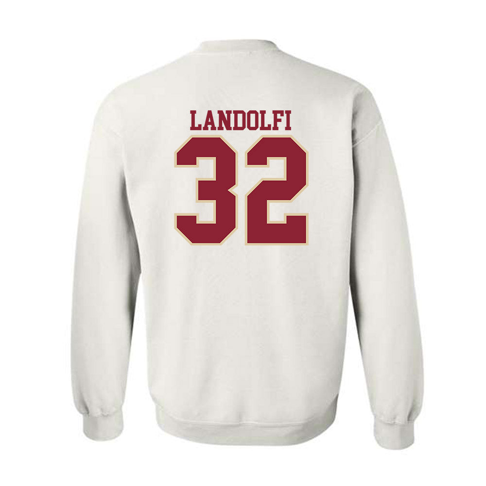 Boston College - NCAA Football : Michael Landolfi - Classic Shersey Crewneck Sweatshirt-3