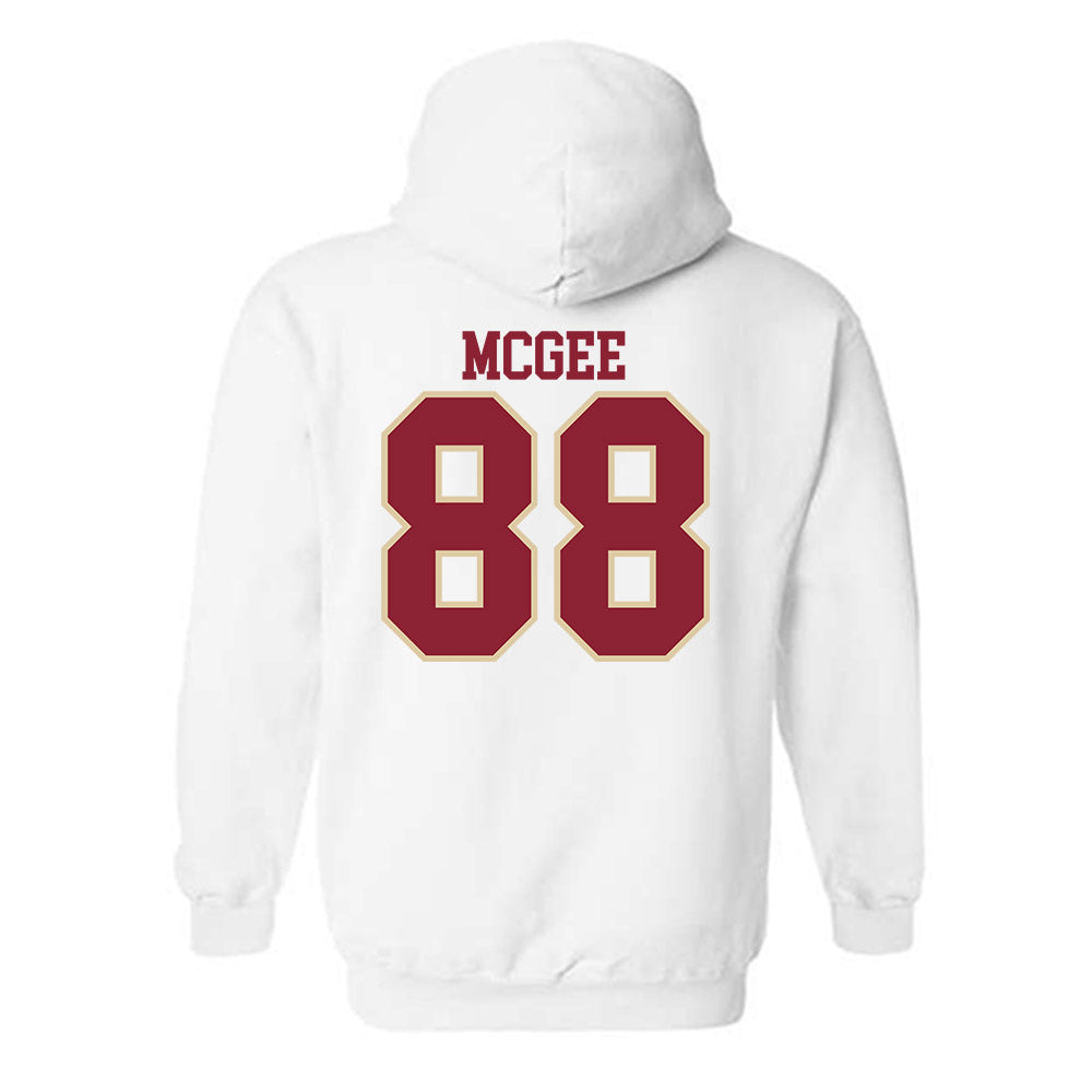 Boston College - NCAA Football : Cam McGee - Classic Shersey Hooded Sweatshirt-3