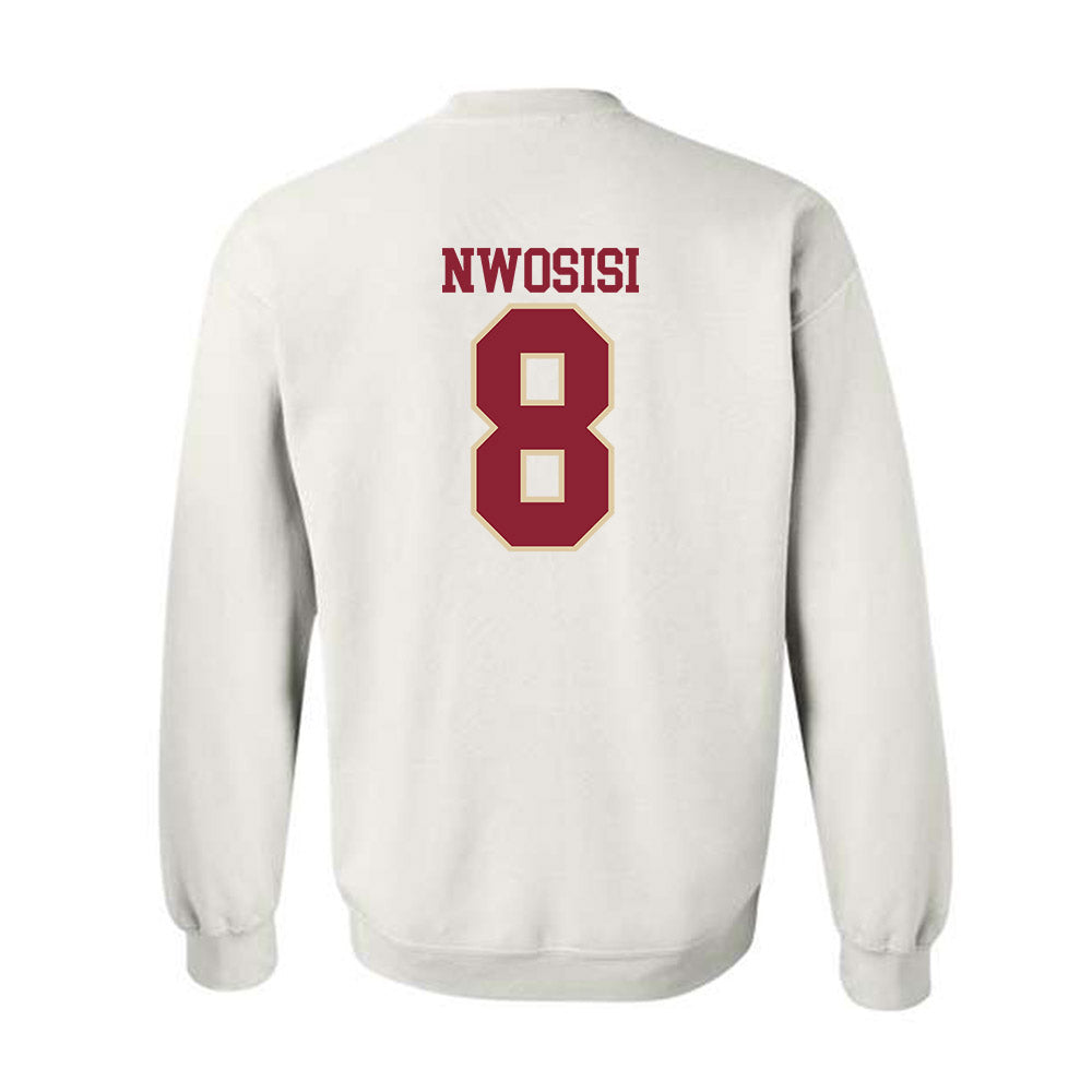 Boston College - NCAA Football : Onye Nwosisi - Classic Shersey Crewneck Sweatshirt-3