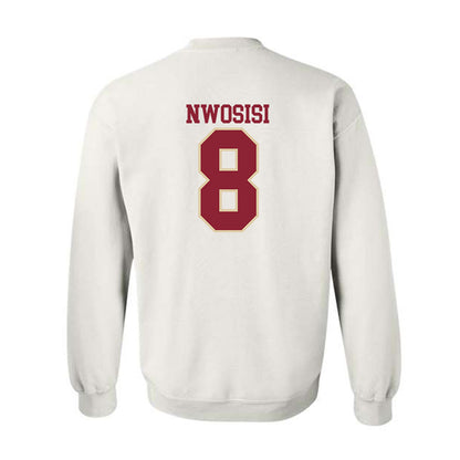 Boston College - NCAA Football : Onye Nwosisi - Classic Shersey Crewneck Sweatshirt-3