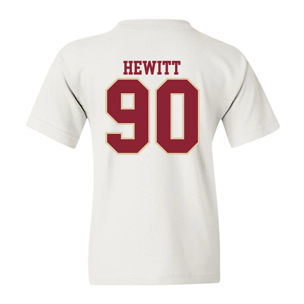 Boston College - NCAA Football : Jon Hewitt - Classic Shersey Youth T-Shirt-2
