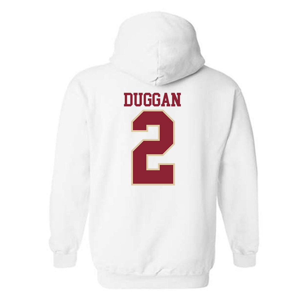 Boston College - NCAA Men's Basketball : Colby Duggan - Classic Shersey Hooded Sweatshirt-2