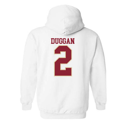 Boston College - NCAA Men's Basketball : Colby Duggan - Classic Shersey Hooded Sweatshirt-2