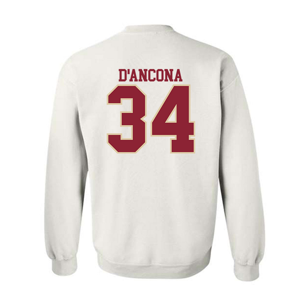 Boston College - NCAA Baseball : Luke D'Ancona - Classic Shersey Crewneck Sweatshirt-2