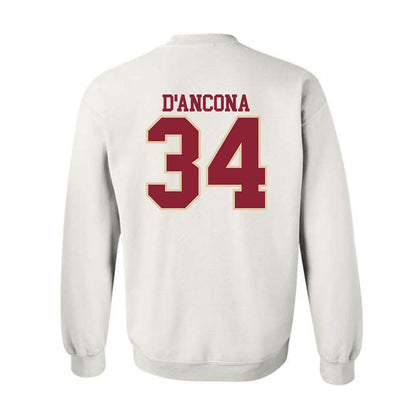 Boston College - NCAA Baseball : Luke D'Ancona - Classic Shersey Crewneck Sweatshirt-2