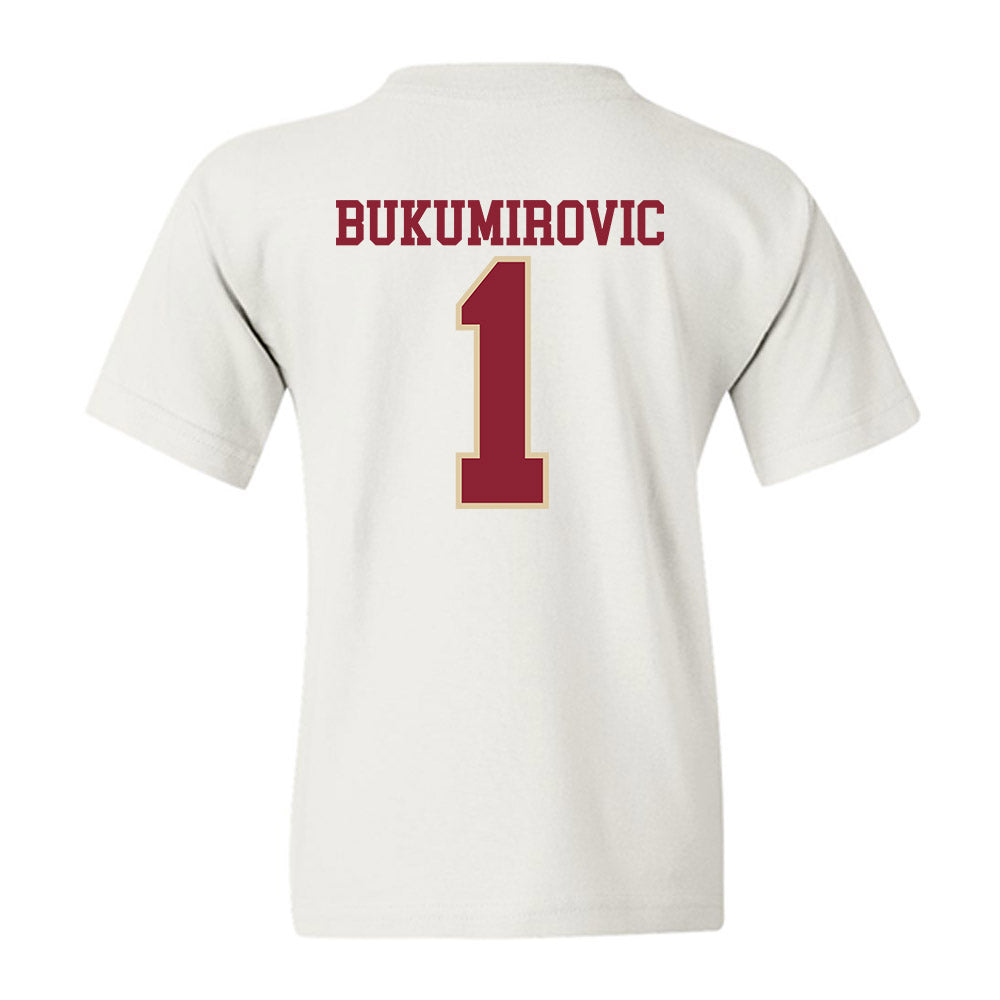 Boston College - NCAA Men's Basketball : Andrija Bukumirovic - Classic Shersey Youth T-Shirt-3