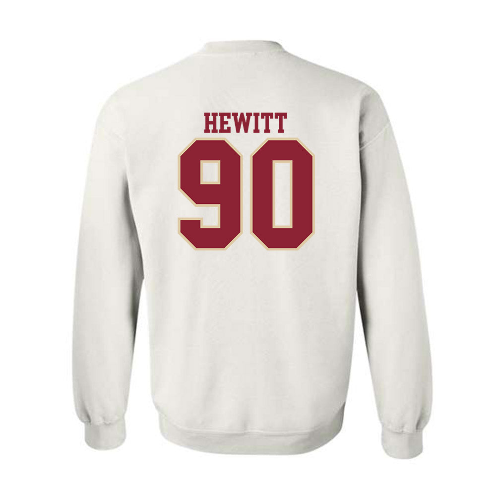 Boston College - NCAA Football : Jon Hewitt - Classic Shersey Crewneck Sweatshirt-3