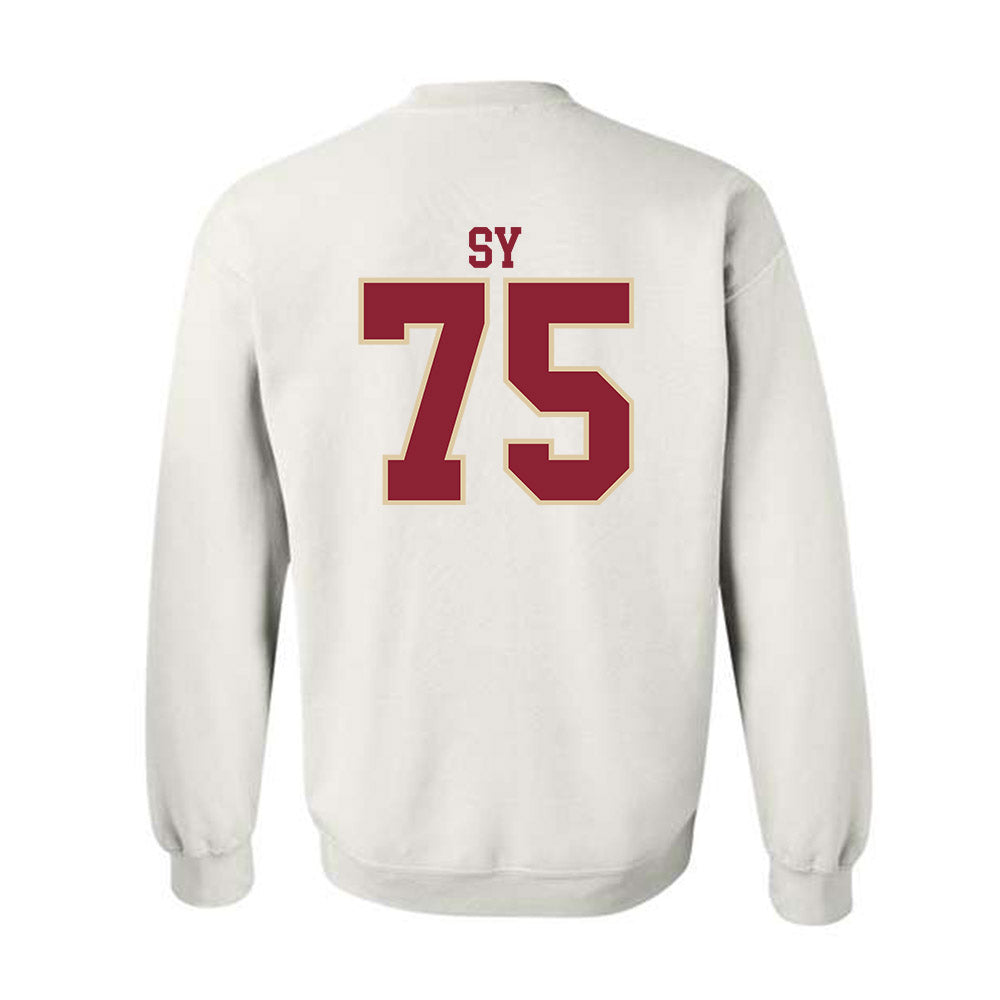 Boston College - NCAA Football : Pape Abdoulaye Sy - Classic Shersey Crewneck Sweatshirt-3
