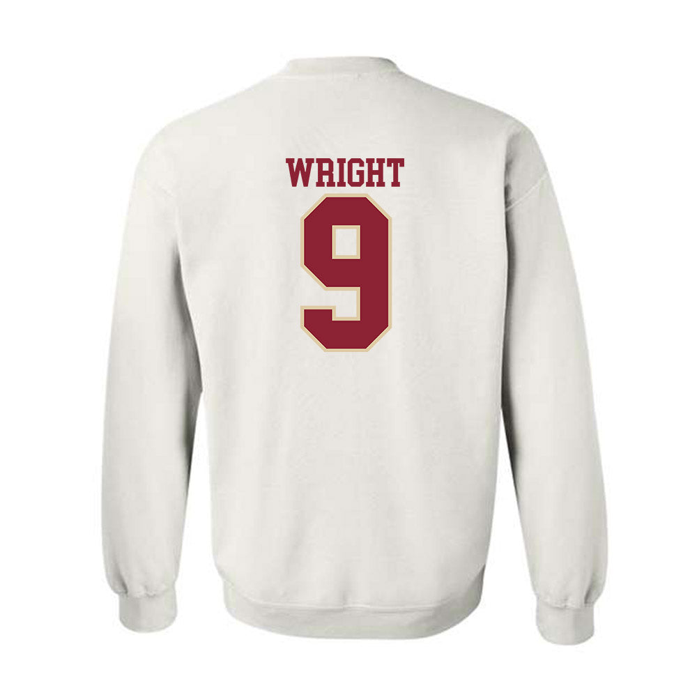 Boston College - NCAA Football : Landon Wright - Classic Shersey Crewneck Sweatshirt-2