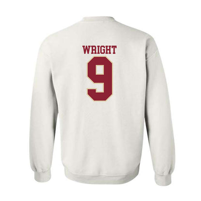 Boston College - NCAA Football : Landon Wright - Classic Shersey Crewneck Sweatshirt-2