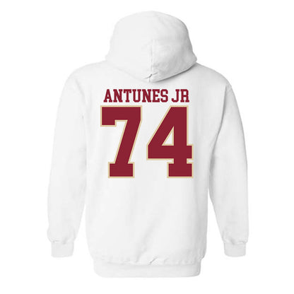 Boston College - NCAA Football : Marcelino Antunes Jr - Classic Shersey Hooded Sweatshirt-2