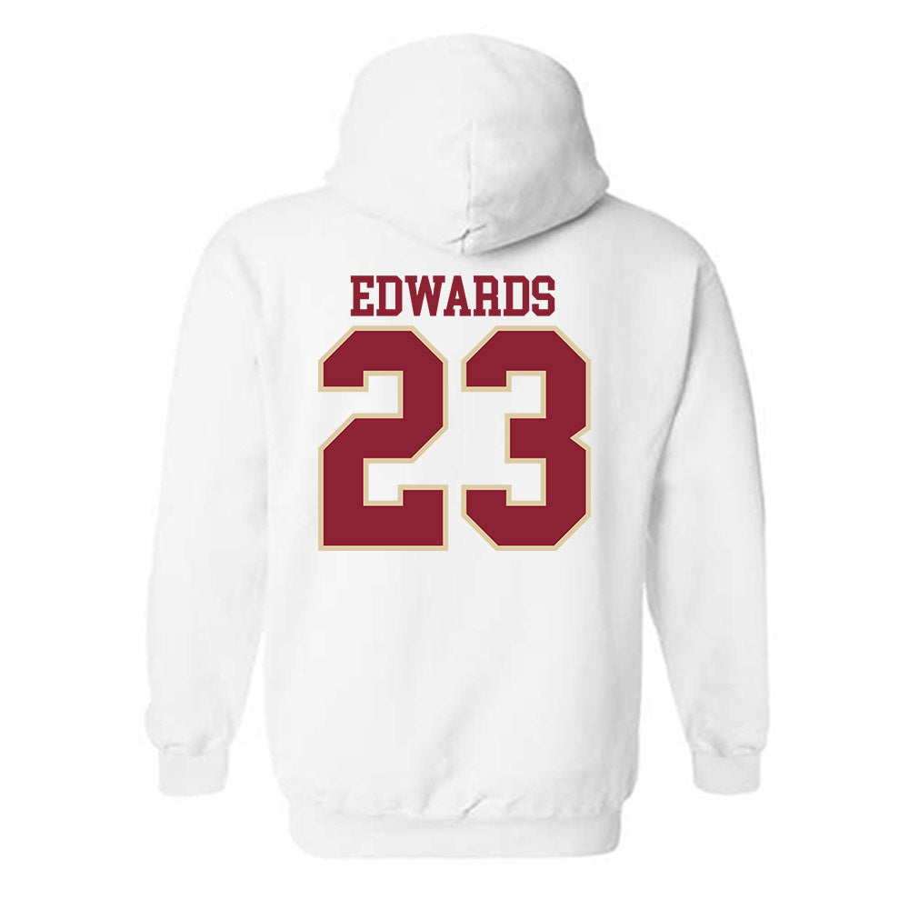 Boston College - NCAA Softball : Abby Edwards - Classic Shersey Hooded Sweatshirt-3