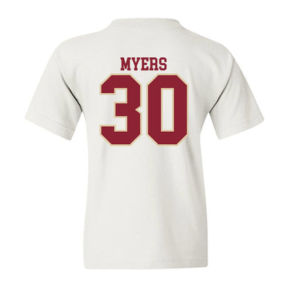 Boston College - NCAA Football : Xavier Myers - Classic Shersey Youth T-Shirt-2