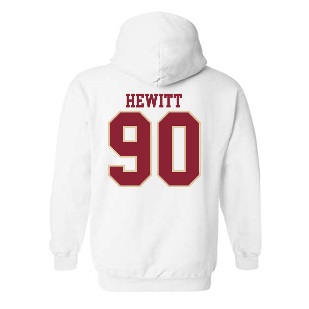 Boston College - NCAA Football : Jon Hewitt - Classic Shersey Hooded Sweatshirt-2