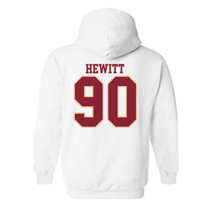 Boston College - NCAA Football : Jon Hewitt - Classic Shersey Hooded Sweatshirt-2
