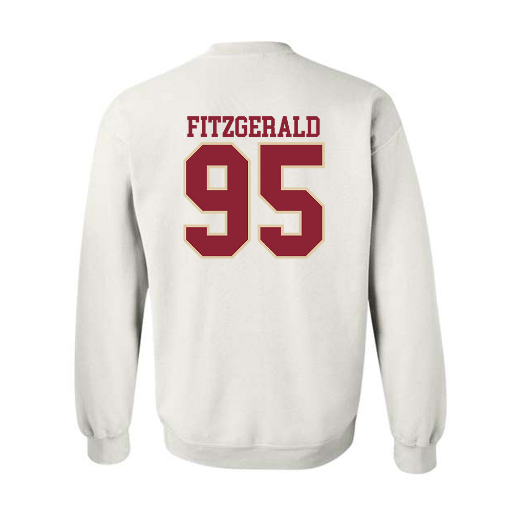Boston College - NCAA Football : Mac Fitzgerald - Classic Shersey Crewneck Sweatshirt-3