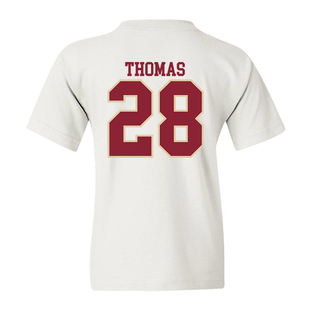 Boston College - NCAA Football : Zacari Thomas - Classic Shersey Youth T-Shirt-2