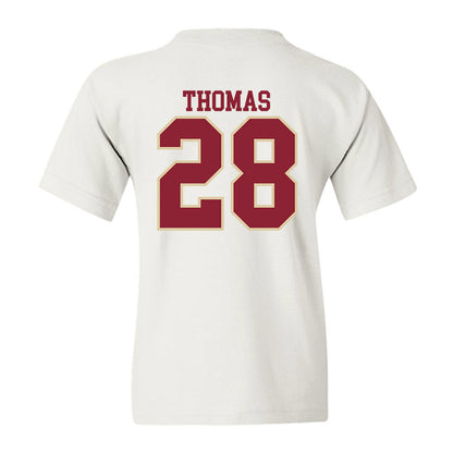 Boston College - NCAA Football : Zacari Thomas - Classic Shersey Youth T-Shirt-2
